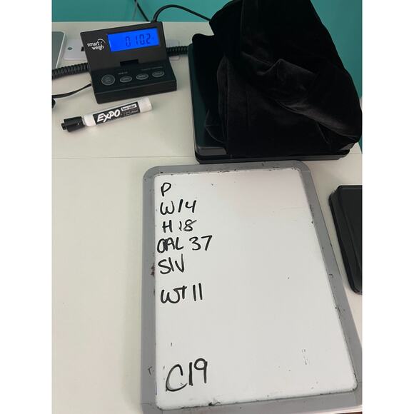 Black Velvet Elastic Waist Maxi Skirt Size Small Side Slit 28 Waist Islander - Picture 8 of 8